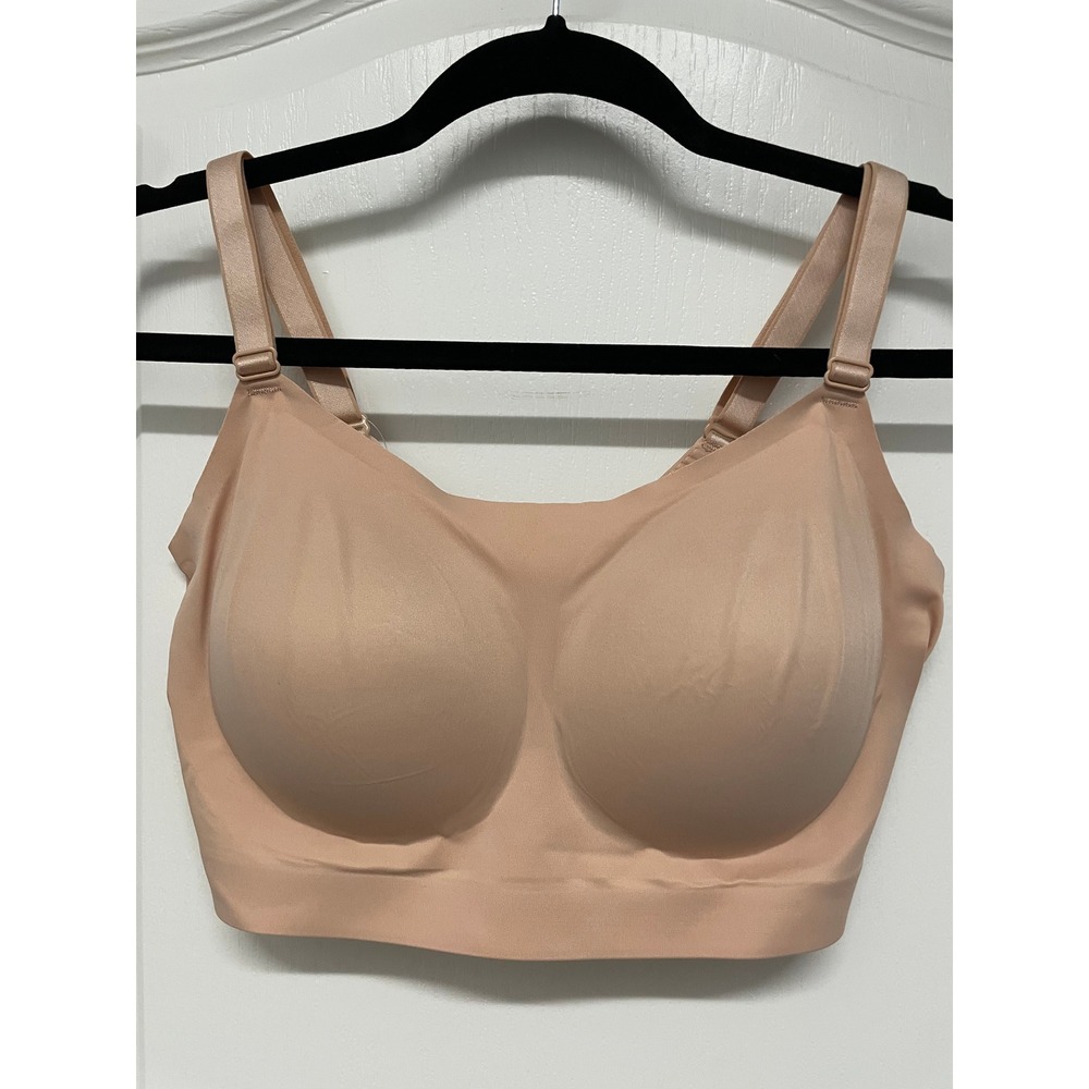 Soma Enbliss Luxe Adjustable Bralette Bra, Neutral Tan Brown - Sz XXL - Picture 2 of 7